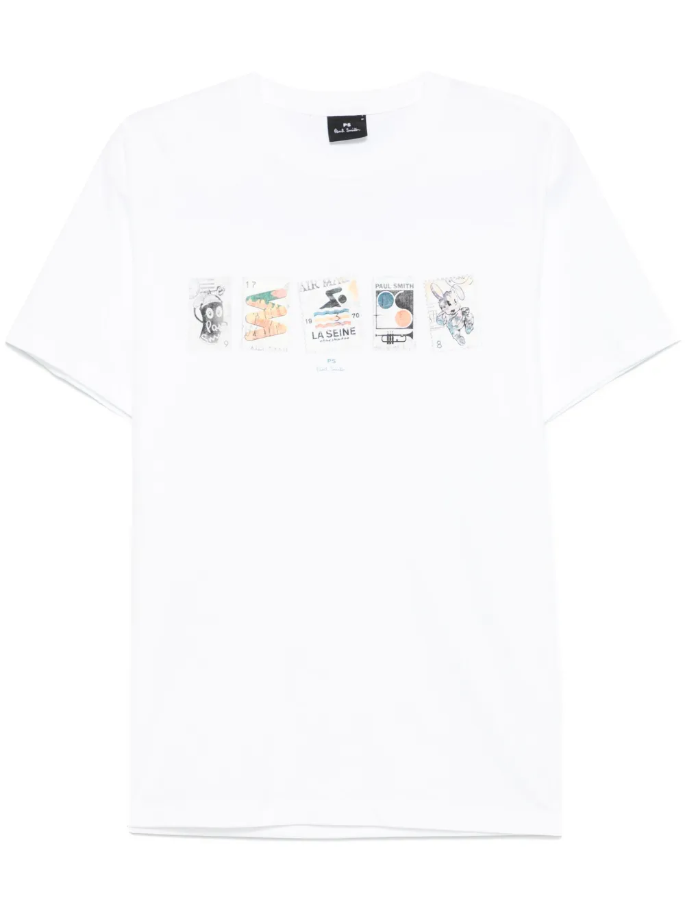 PS Paul Smith playera con estampado de sello | blanco | Image 1
