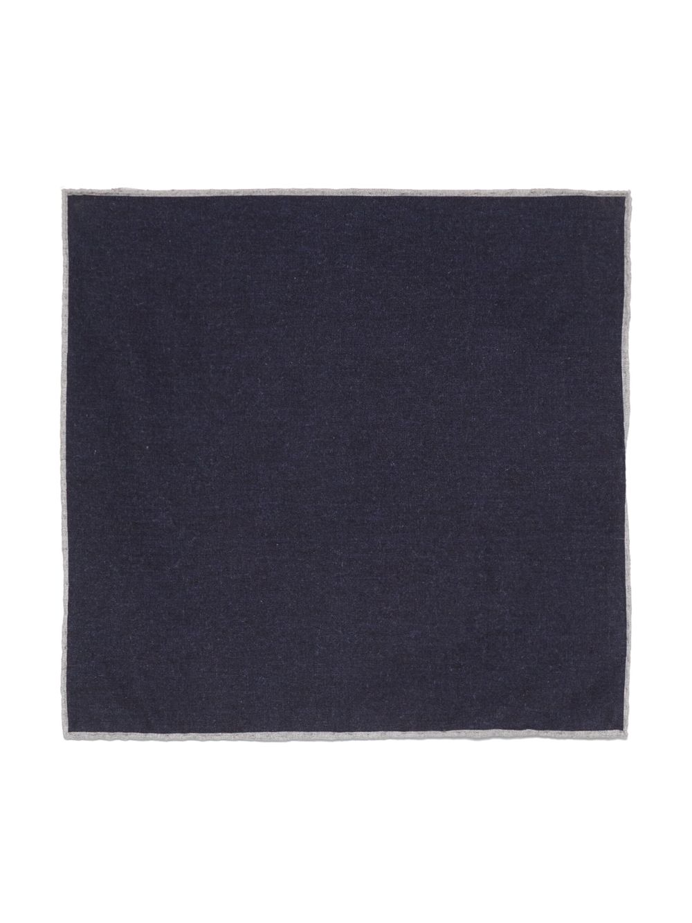 Eleventy mélange-effect pocket square - Blue