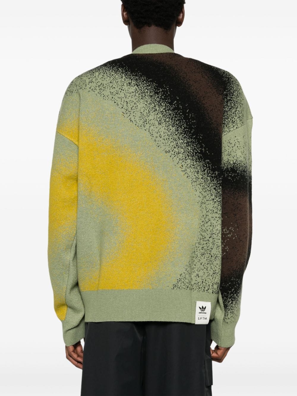 Shop Adidas Originals X Song For The Mute Logo-embroidered Sweater In Green