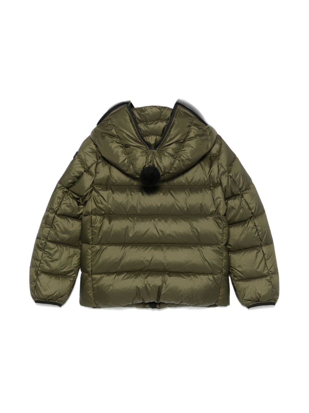 AI Riders on the Storm Young ripstop puffer jacket - Green