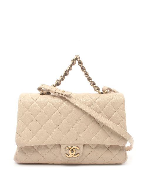 Affordable HOT SALE CHANEL 2016-2017 diamond-quilting two-way bag Women