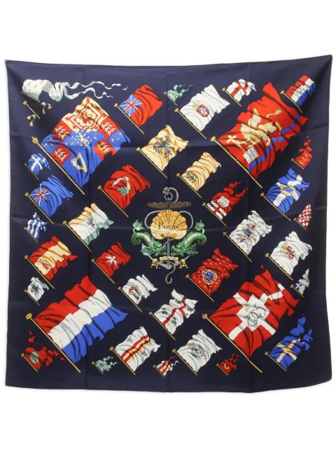 Hermes 2010s Carre 90 Pavois scarf Women