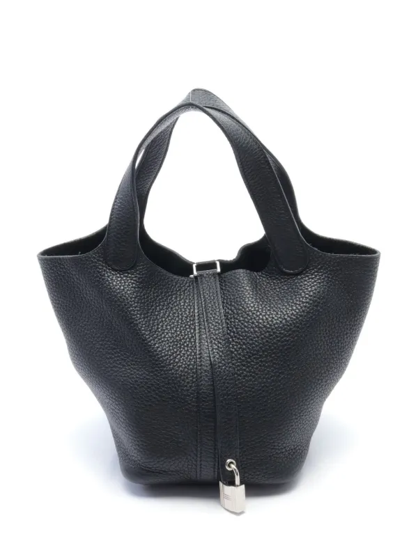 Hermes Pre Owned 2009 Picotin Lock PM Tote Bag Black FARFETCH PH