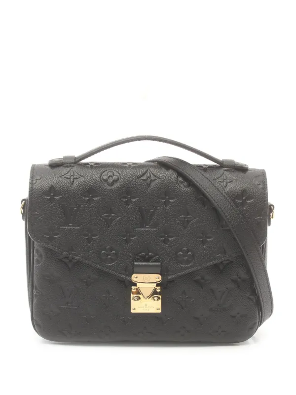Louis Vuitton Pre Owned 2020 Pochette Metis MM two way Bag Black FARFETCH UZ