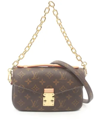 Louis Vuitton Pre Owned 2021 Pochette Metis East West Tasche Braun FARFETCH DE