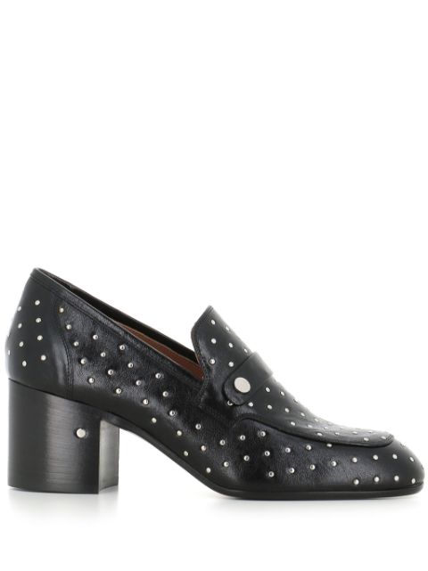 Laurence Dacade 70mm stud-embellished leather loafers