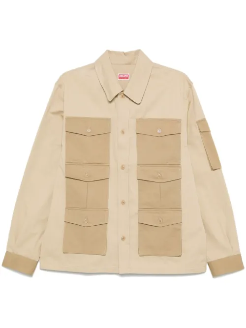 Chemise à poches cargo - Kenzo - Modalova