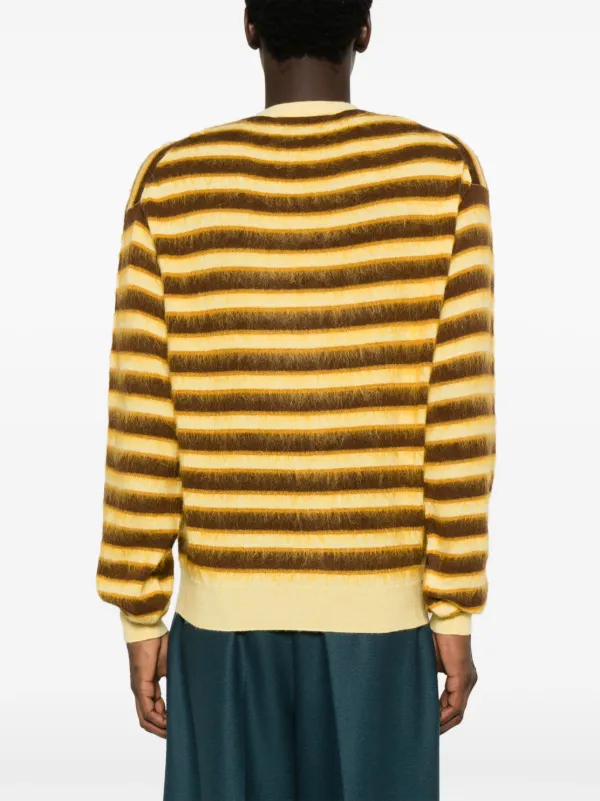 MARNI ストライプ　カーディガン Marni ストライプ カーディガン | ニュートラル | FARFETCH JP