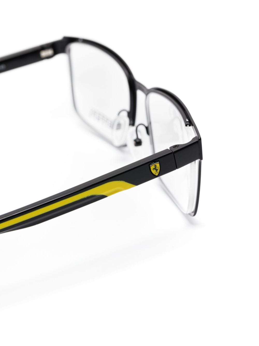 Shop Ferrari Fz7002 Glasses In Black