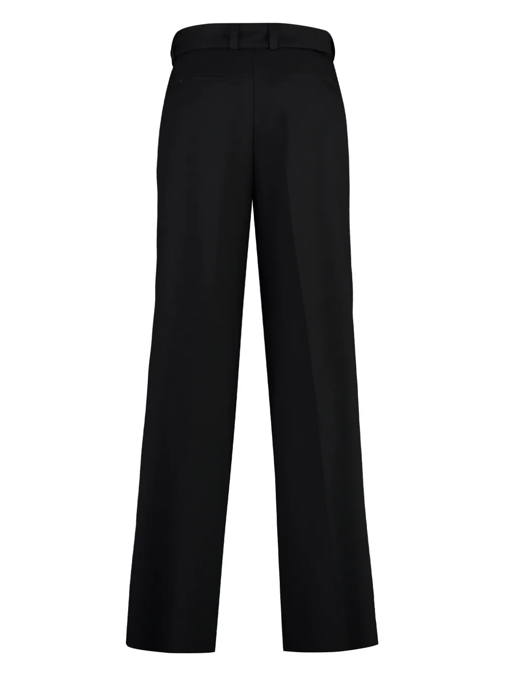 Jil Sander Wollen broek - Zwart