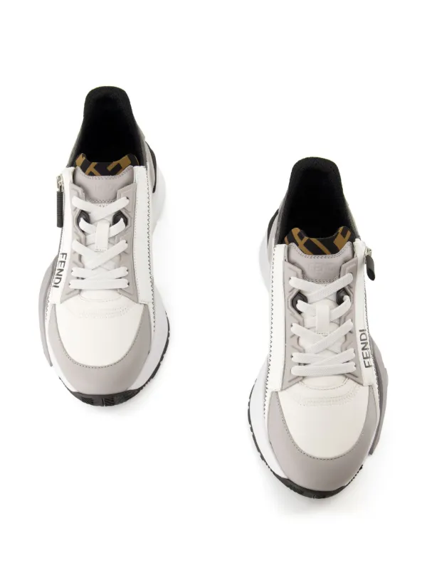 FENDI Flow Sneakers Grey FARFETCH IE