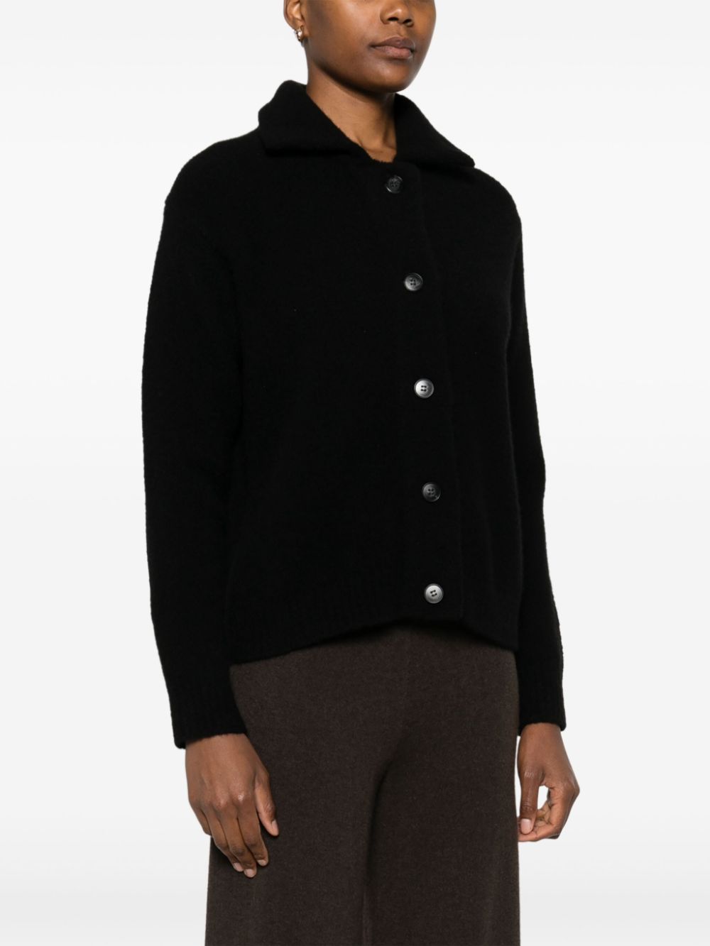 Shop Lisa Yang The Edda Cardigan In Black