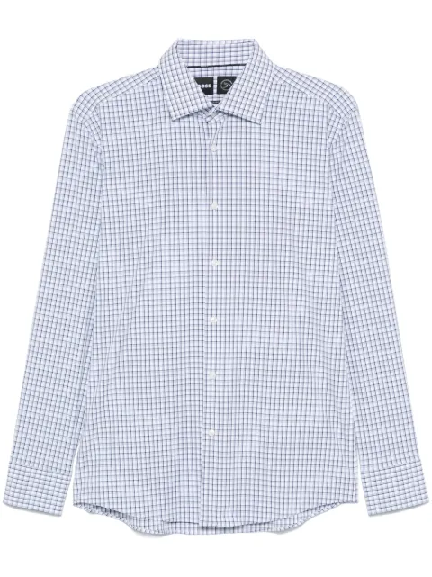 BOSS checked shirt