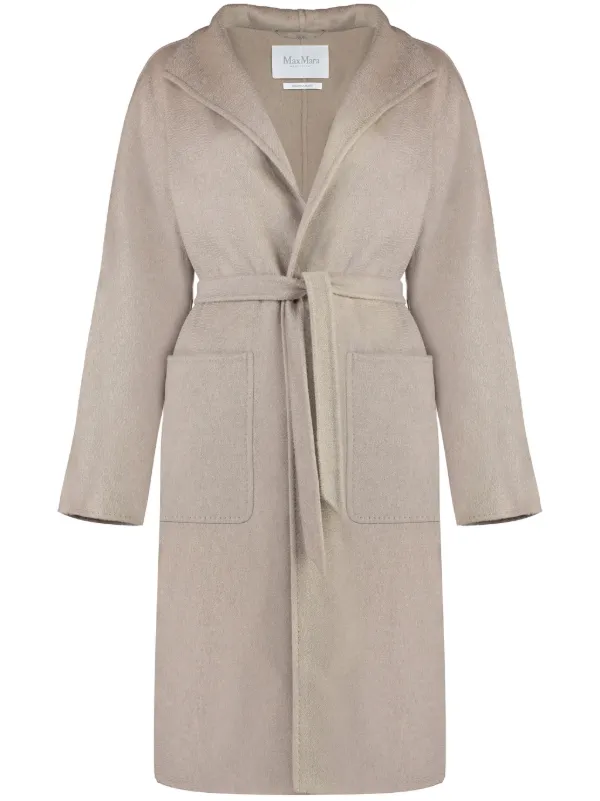 Max Mara Lilia コート | ニュートラル | FARFETCH JP