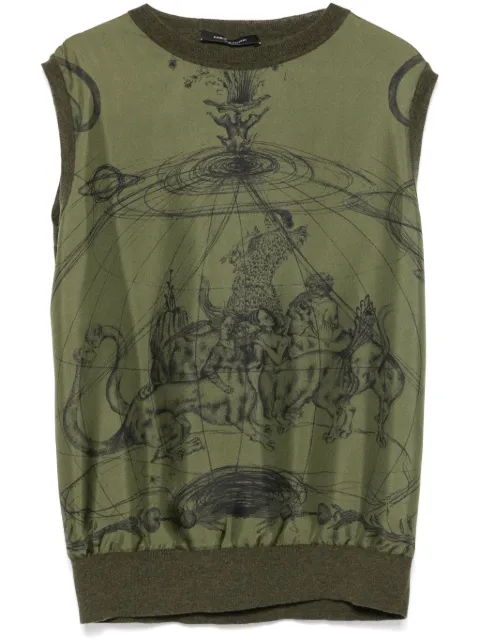 Fabiana Filippi graphic-print vest