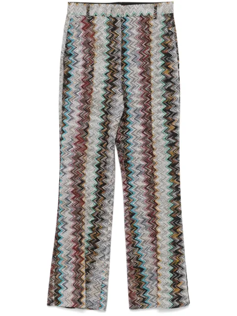 Missoni zigzag-design trousers