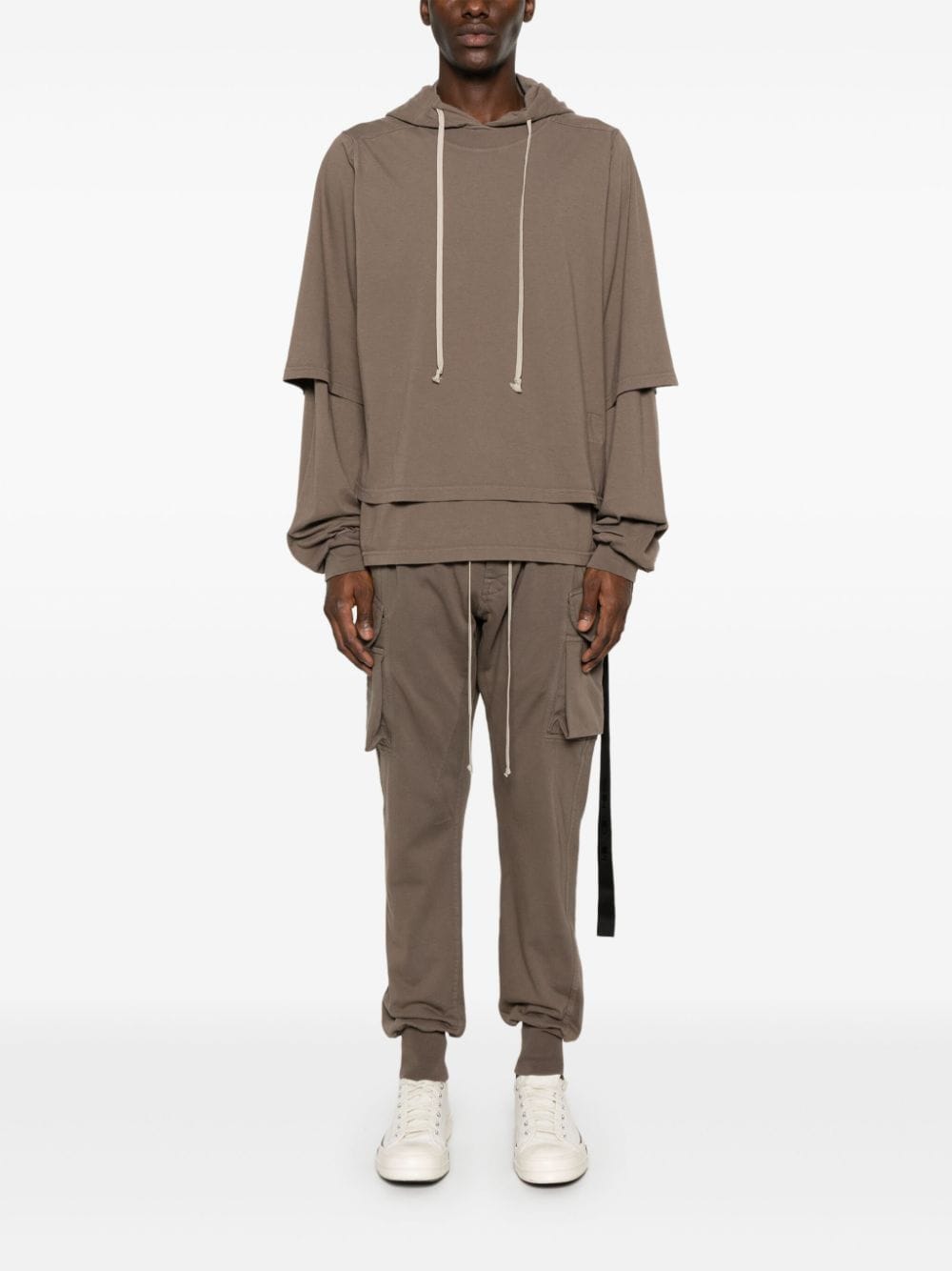 Shop Rick Owens Mastodon Cargo Pants In Brown