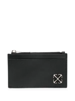 OFF-WHITE Nylon Logo Small Wallet Black（Qoo10] SATUR 【SATUR 