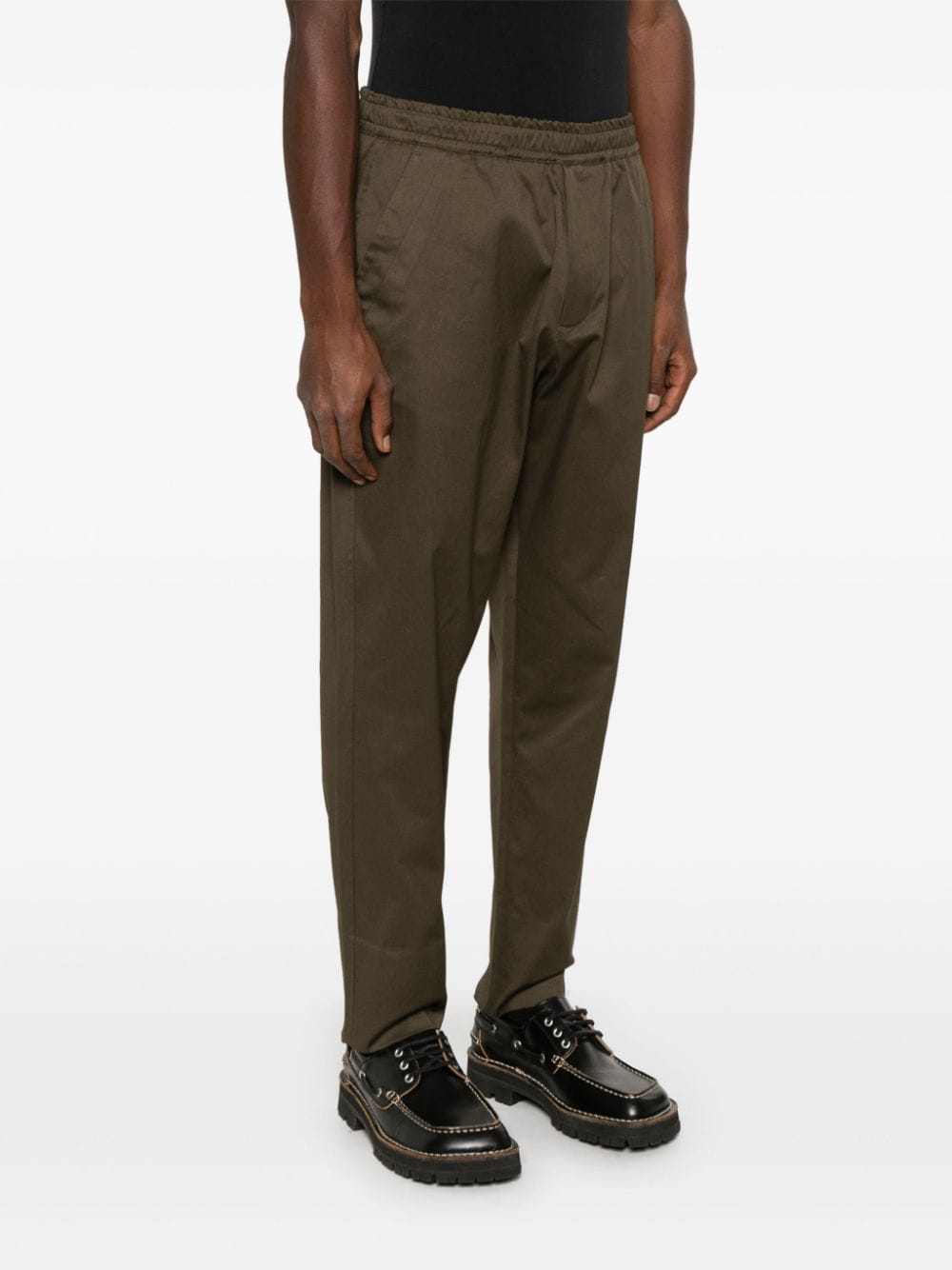 Shop Low Brand George Trousers In Green