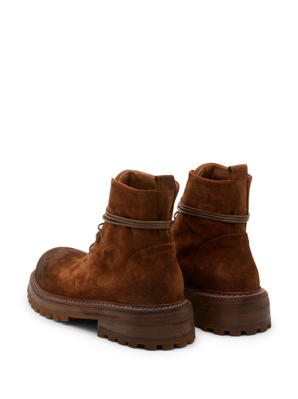 Shop Marsèll Suede Boots In Brown