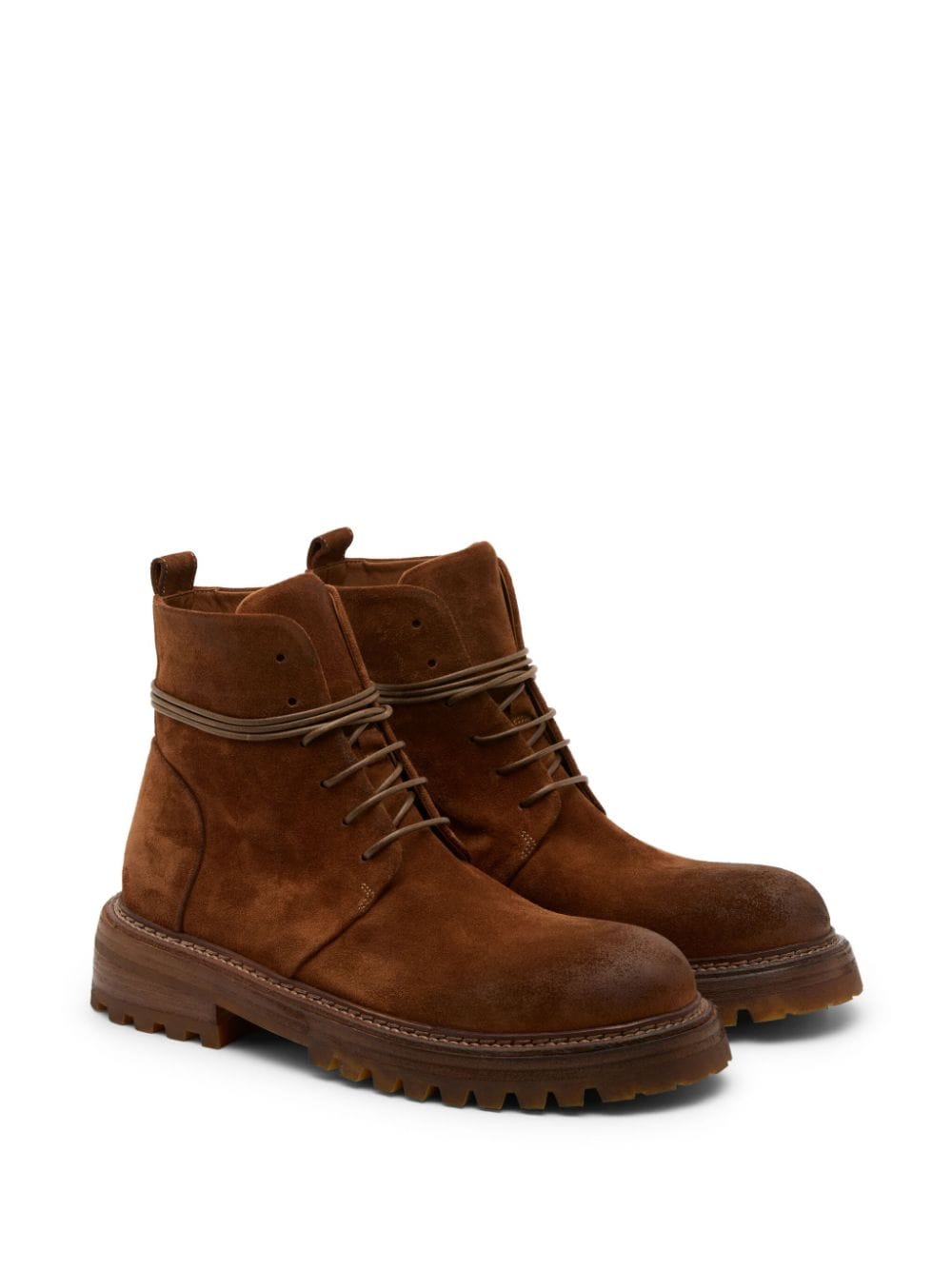 Marsèll suede boots - Bruin