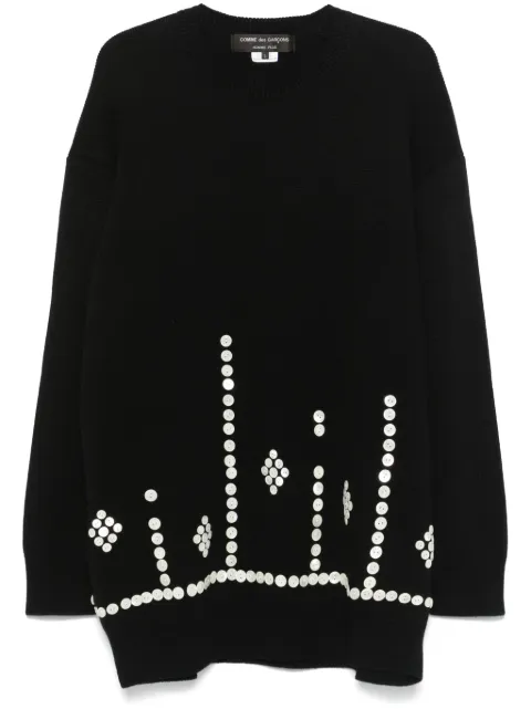 Comme des Garçons Homme Plus button-detailing sweater
