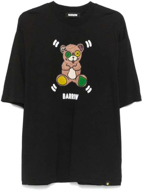 BARROW bear-print T-shirt