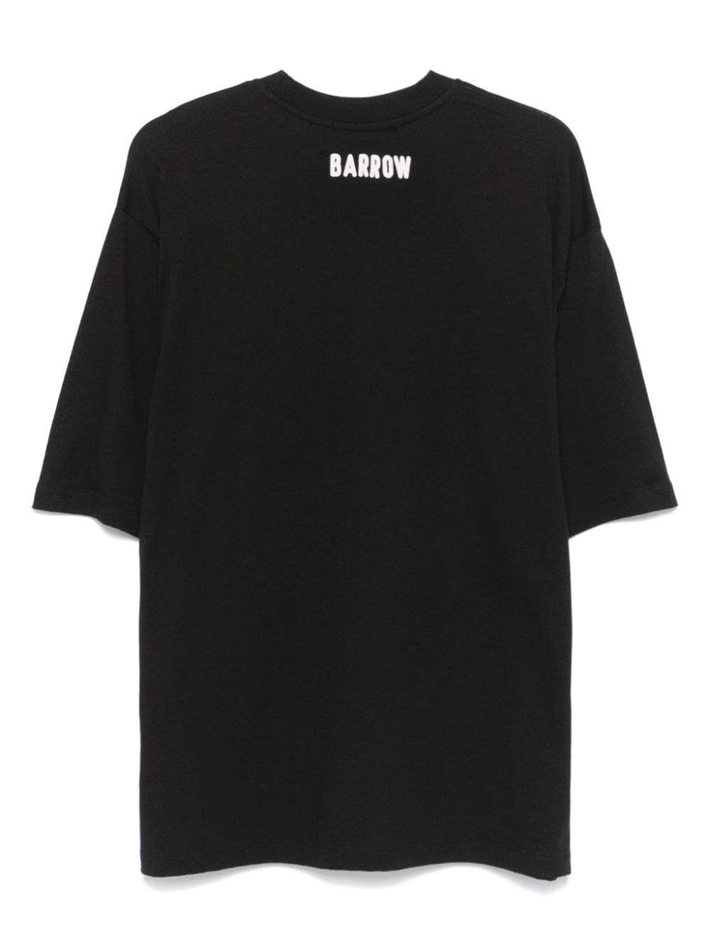 Shop Barrow Bear-print T-shirt In Black