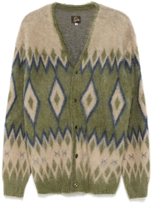 Cardigan à motif en jacquard - Needles - Modalova