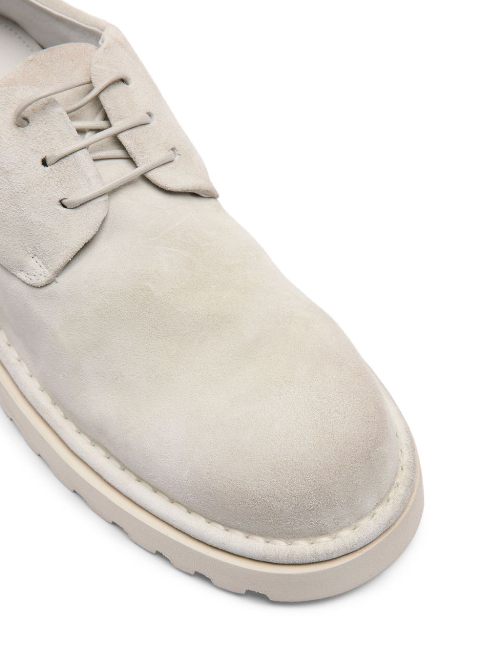 Shop Marsèll Suede Derby Shoes In Neutrals