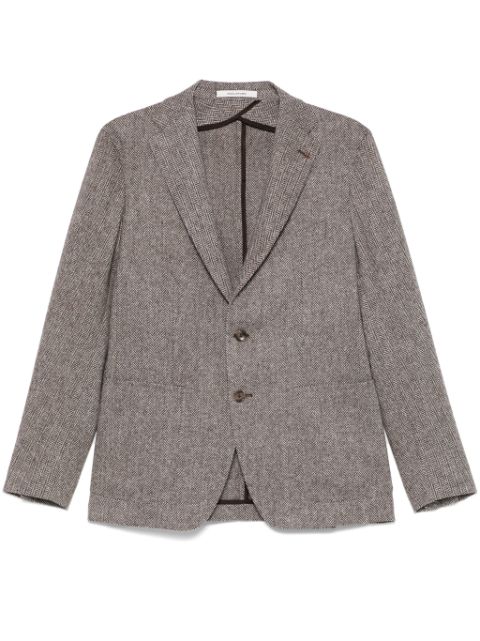 Tagliatore herringbone-pattern blazer Men