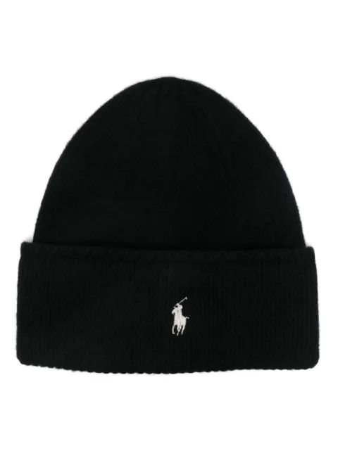 Polo Ralph Lauren Polo Pony-embroidered beanie hat Women