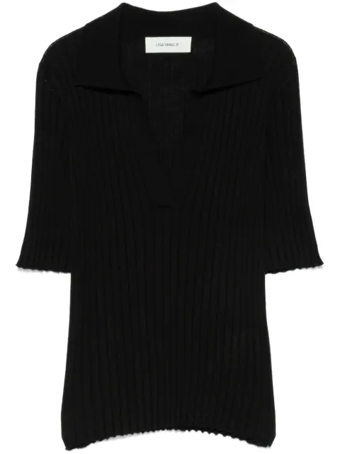 Lisa Yang playera tipo polo The Freda