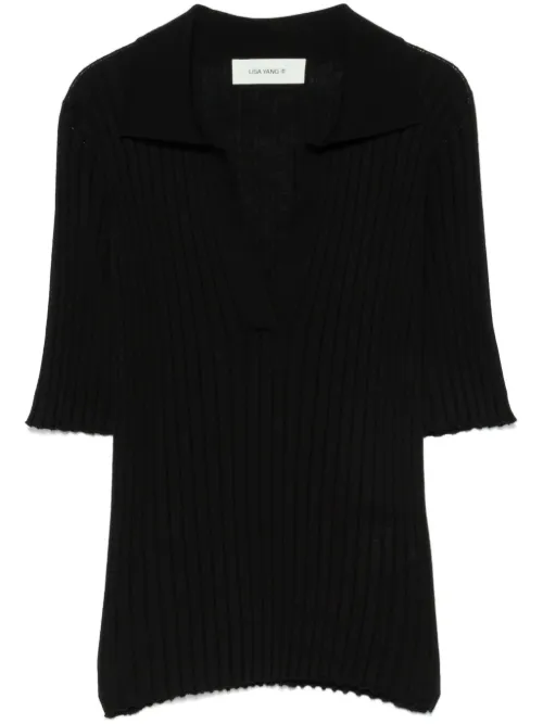 Lisa Yang polo The Freda - Noir - Lisa Yang - Modalova