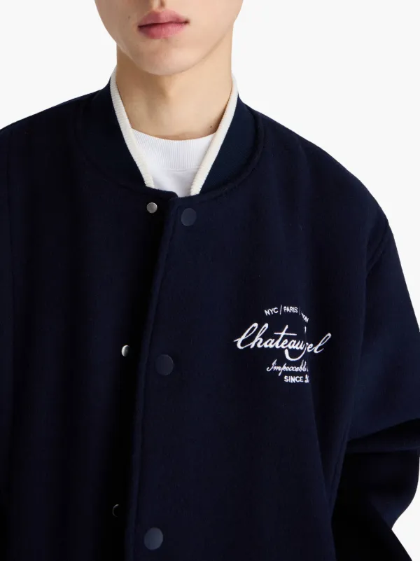 Axel Arigato Chateau Bomber | Blue | FARFETCH