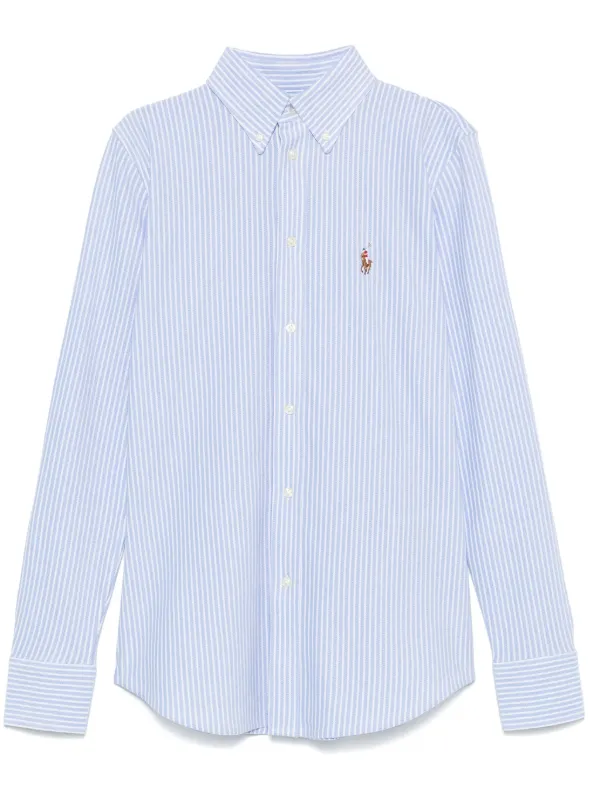 Polo Ralph Lauren Striped Shirt Blue FARFETCH TR