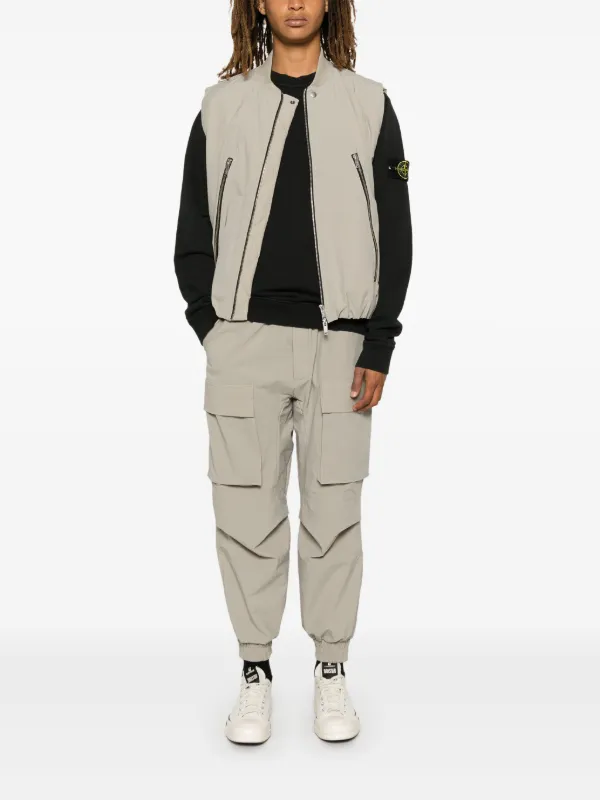 【関税込み】thom/krom ブラック M ST 485 カーゴパンツ Thom Krom mid-rise Flared Cargo Trousers | Black | FARFETCH