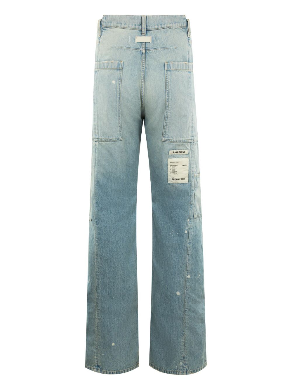 B1ARCHIVE Carpenter kickflare jeans - Blauw