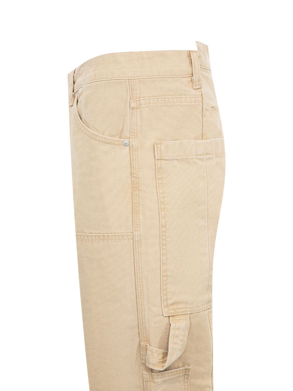 Shop B1archive Flared Trousers In Neutrals