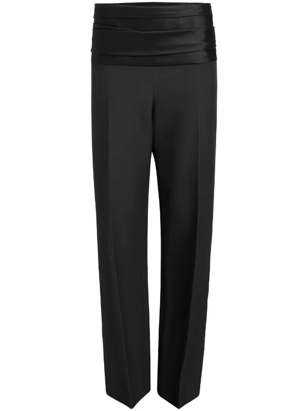 KHAITE Camberly Trousers | Black | FARFETCH KHAITE Camberly Trousers | Black | FARFETCH