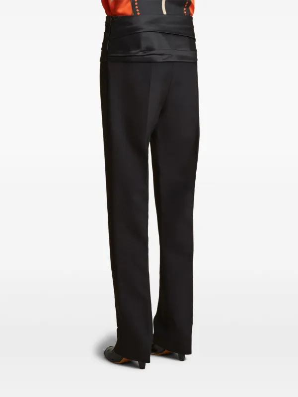 KHAITE Camberly Trousers | Black | FARFETCH
