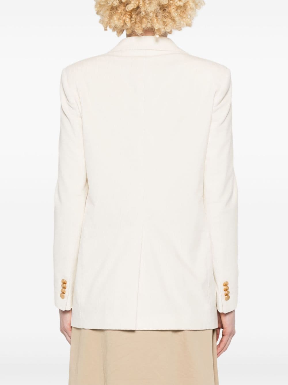 Shop Tagliatore Bertha Blazer In White