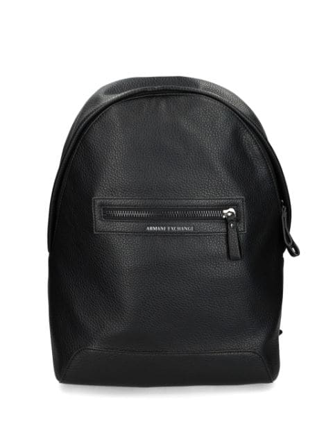 Armani Exchange logo-print backpack 