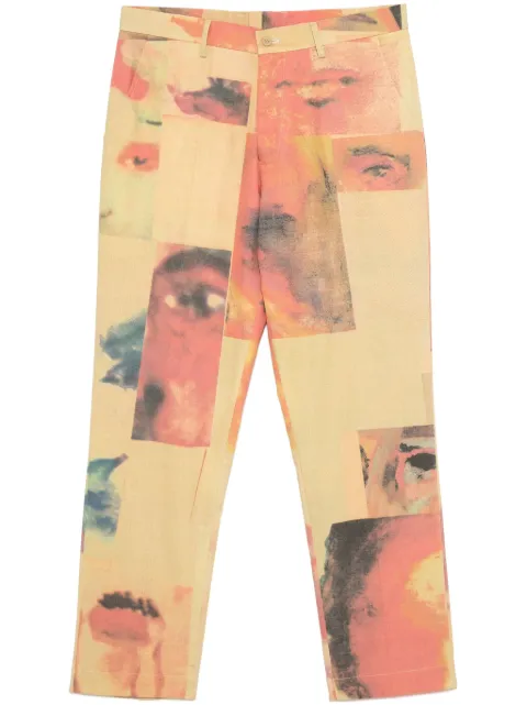 KidSuper Collage Faces trousers