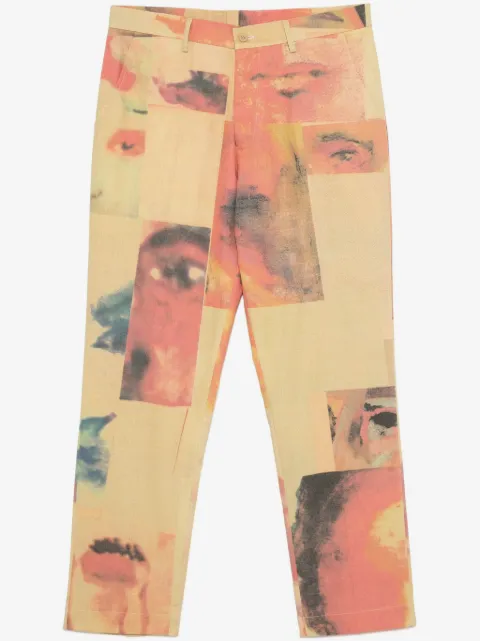 KidSuper Collage Faces trousers