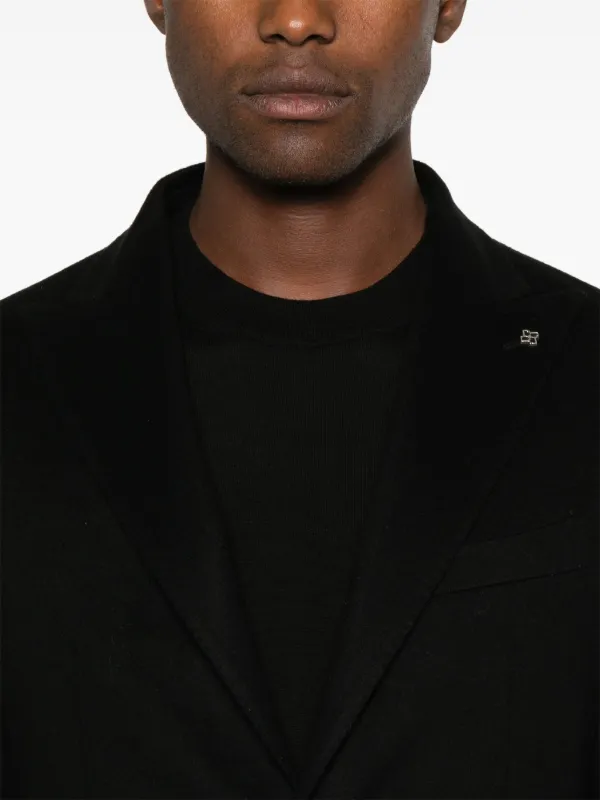 Tagliatore ブローチディテール ジャケット | ブラック | FARFETCH JP