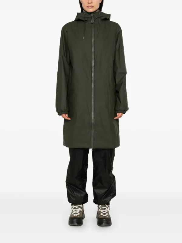 Rains Cappotto Lojha Verde FARFETCH IT