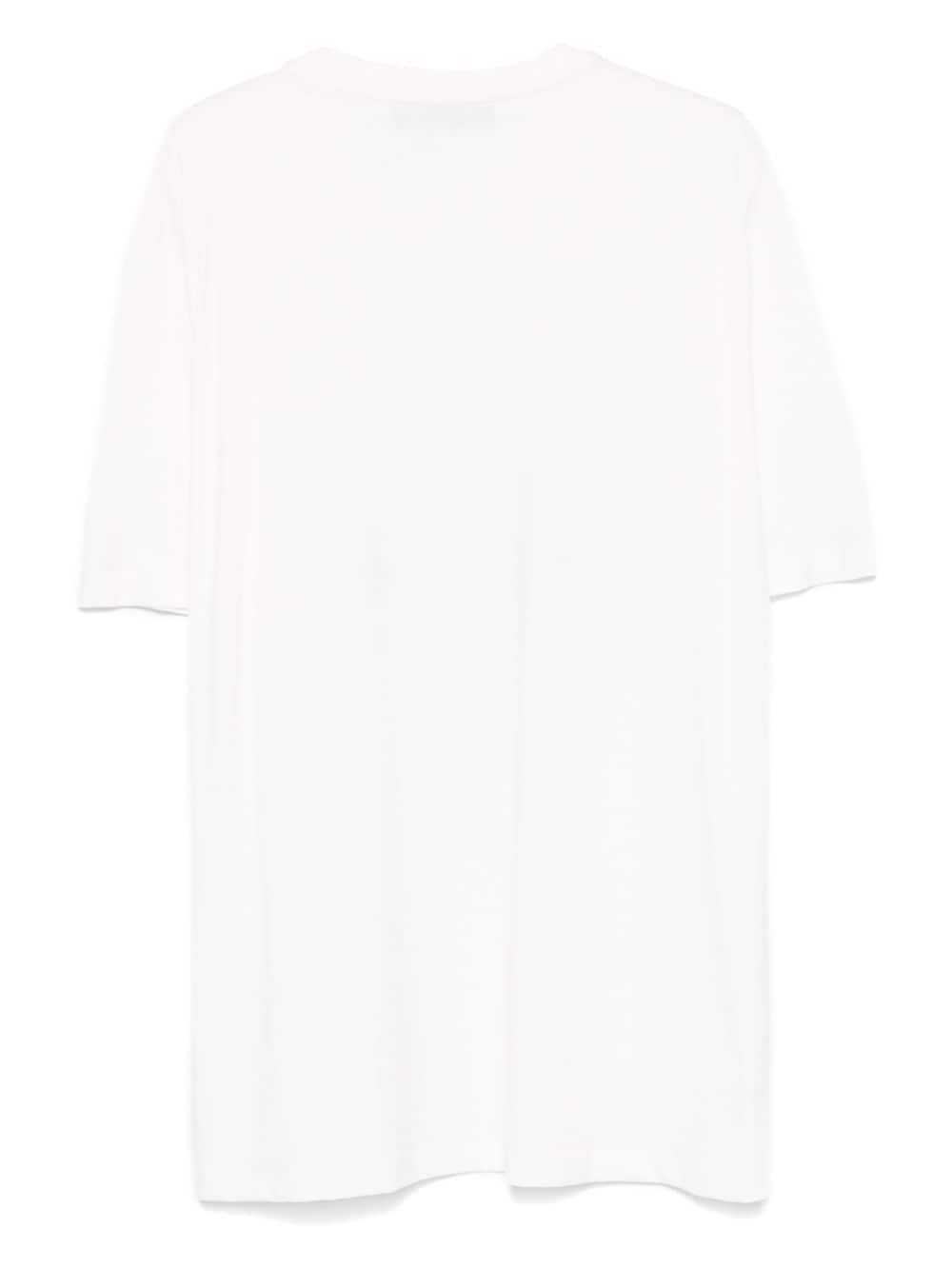 Shop Barrow Printed T-shirt In White