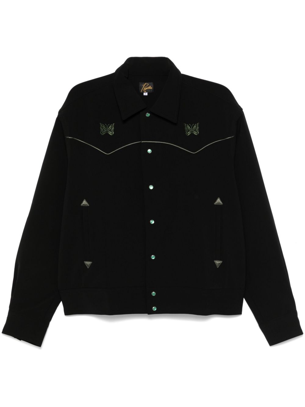 Needles Piping Cowboy Jacket | Black | FARFETCH