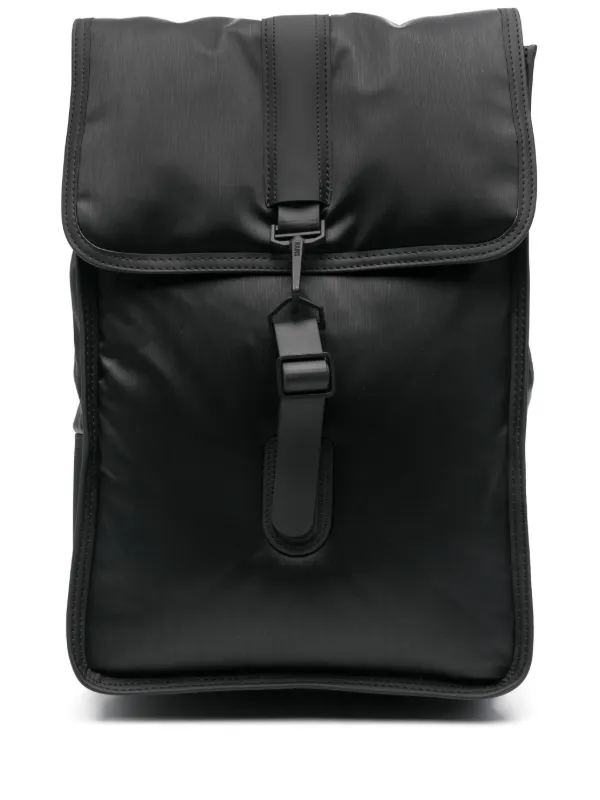 Rains Mini Puffed Backpack Black Rains Puffed Backpack Mini W3 – The Shop at Equinox main image 3